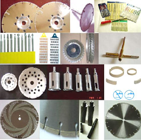 electroplated diamond tools & diamond tools