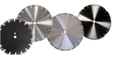 laser welded & silver brazed diamond blades