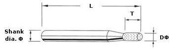 diamond mounted point