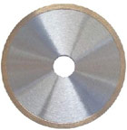 continuous rim sintered blade