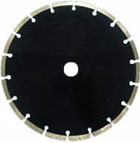 segmented sintered blade